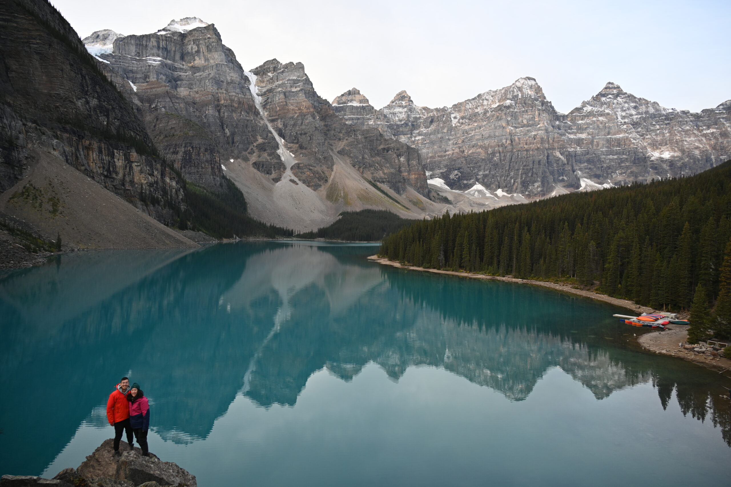 Chris & Bianca, Canada, Moraine Lake
