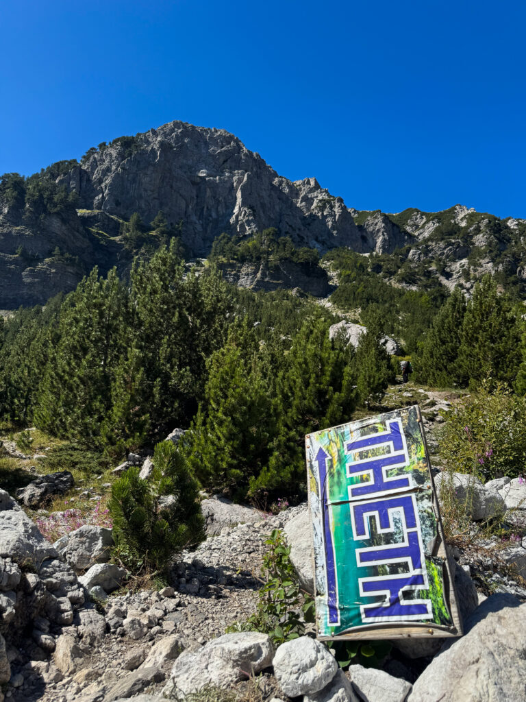ChrisxBianca, Chris & Bianca, Albania, Valbona, photo of from Valbona Valley looking up towards Theth