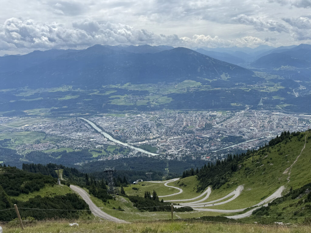 ChrisxBianca, Chris & Bianca, Austria, Innsbruck, Nordkette, view from top of seegrube