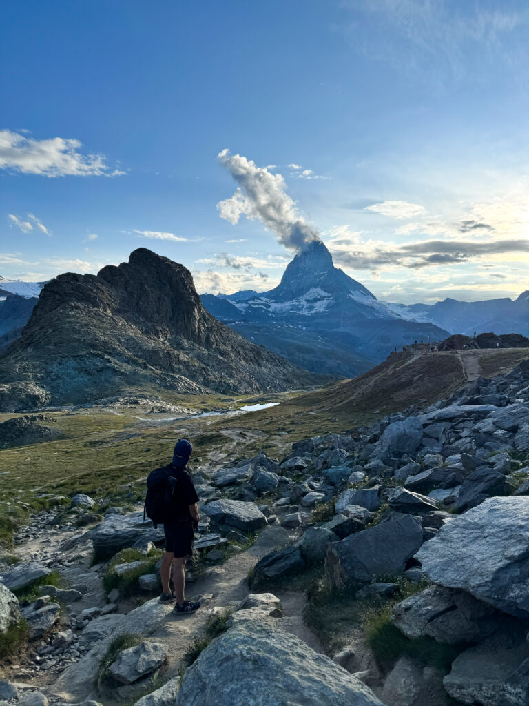 ChrisxBianca, chris and bianca, riffelsee, riffelberg, zermatt, matterhorn, hike, mtb, switzerland