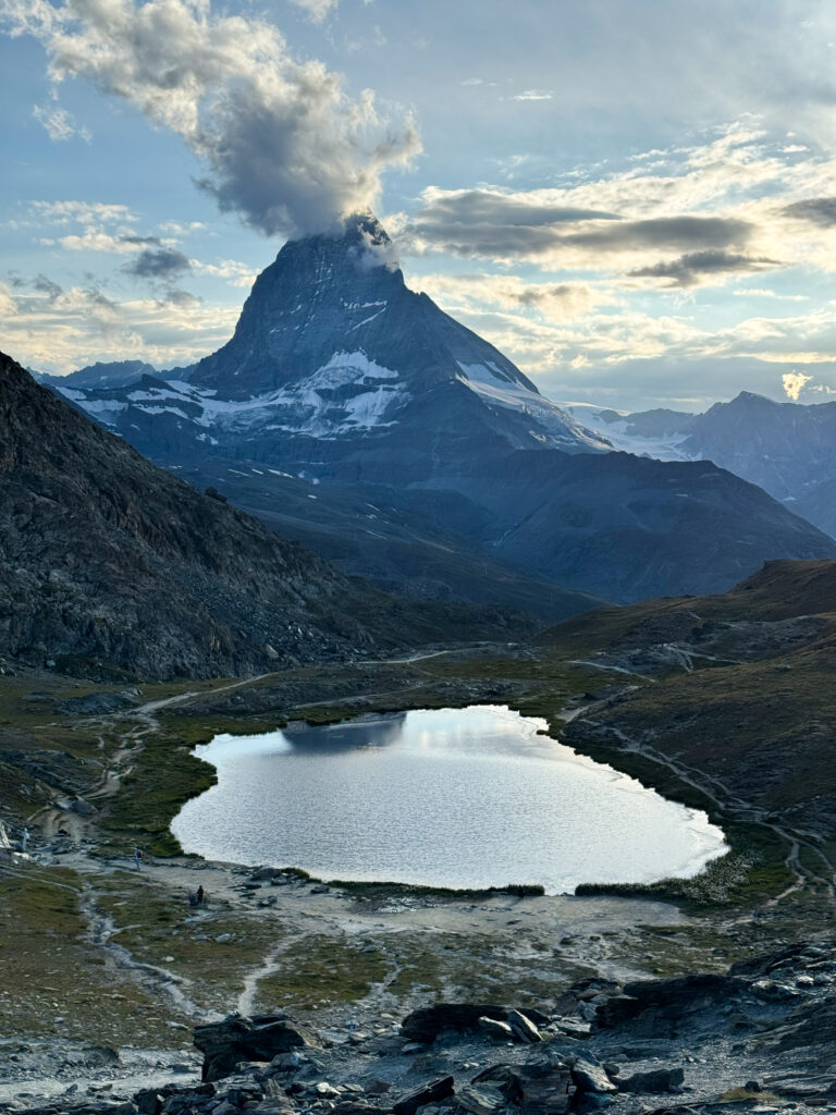 ChrisxBianca, chris and bianca, riffelsee, riffelberg, zermatt, matterhorn, hike, mtb, switzerland